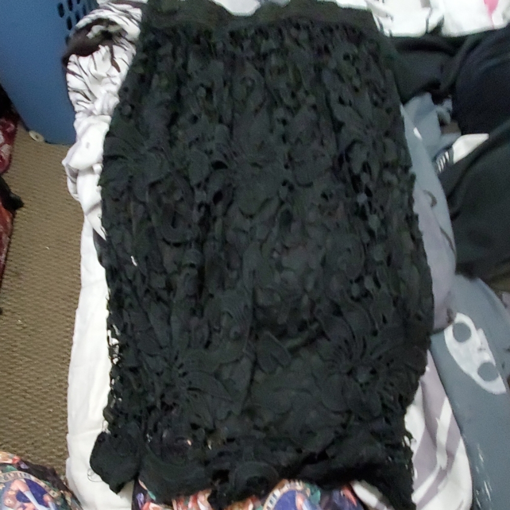 Black skirt
